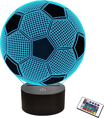 Veilleuse de football 3d pour enfants illusion 3d lampe led 7. DIAYTAR COTE D'IVOIRE, avec sa plateforme en ligne facile à utiliser, permet aux clients de découvrir et d'acheter parmi une vaste gamme de produits. Cette boutique en ligne généraliste met à disposition plus de 300000 références, ce qui en fait un incontournable pour les consommateurs ivoiriens à la recherche de produits de qualité à des prix compétitifs.