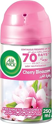 Désodorisant pur au parfum de fleurs de cerisier pour recharge d'humidificateur d'air, 250