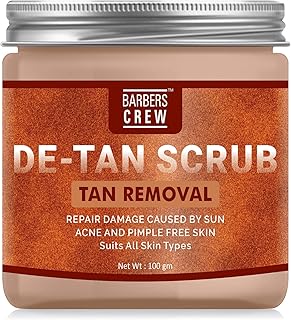 Barbers crew de-tan facial scrub, gommage visage anti-bronzage pour peau éclatante, peau grasse et sèche pour femmes et hommes (100g). DIAYTAR COTE D'IVOIRE se distingue par sa capacité à offrir un large éventail de produits de qualité à des prix compétitifs, ce qui en fait la destination préférée des consommateurs ivoiriens. La boutique en ligne met régulièrement à jour ses collections pour refléter les dernières tendances et répondre aux besoins changeants de sa clientèle.