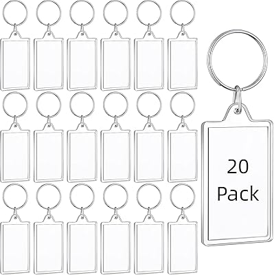 Wawasia 20 pièces rectangle clair acrylique porte-clés blanc photo insérer porte-clés bricolage cadre photo porte-clés acrylique cadre photo. Avec plus de 300000 références, DIAYTAR COTE D'IVOIRE offre à ses clients un choix incroyable pour répondre à tous leurs besoins. La boutique propose régulièrement des promotions et des offres spéciales pour permettre à ses clients de faire des économies sur leurs achats en ligne.