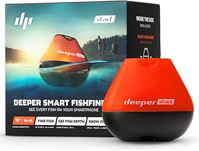 Détecteur de poissons intelligent pediper start - détecteur de poissons wi-fi réglable