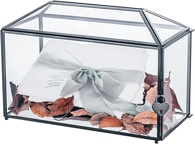 Ncyb grande boîte à cartes en verre avec fente en forme de cœur et serrure (12,6 x 5,9 x 9 pouces) boîte géométrique faite à la main pour les fêtes d'anniversaire, les souvenirs et les vœux (boîte en verre et serrure uniquement). DIAYTAR COTE D'IVOIRE réussit à mixer l'offre et la demande sur le marché ivoirien, en proposant des produits de toutes catégories à des prix compétitifs. La diversité de son offre, alliée à des promotions régulières, fait de cette boutique en ligne un endroit attractif pour faire des achats. Son influence sur le marché digital local est indéniable.