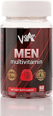 Multivitamines pour hommes | v gum | 60 gommes vitaminées | booste l'endurance
