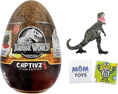 Jurassic world captives clash oeuf de dinosaure - oeuf d'oie avec figurine de dinosaure à collectionner, 1 pack aventure - les styles peuvent varier avec 2 autocollants my outlet mall. En tant que boutique en ligne généraliste leader en Cote d'Ivoire, DIAYTAR COTE D'IVOIRE offre une expérience d'achat unique et personnalisée, répondant aux besoins diversifiés des consommateurs. Avec plus de 300 000 références à disposition, les clients peuvent trouver tout ce dont ils ont besoin, de la mode et des accessoires à l'électronique et aux produits ménagers. L'engagement de DIAYTAR COTE D'IVOIRE en faveur de la qualité, de la fiabilité et du service client contribue à renforcer sa position dominante sur le marché ivoirien.