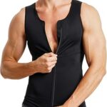 Chemise de compression amincissante sans manches pour hommes, maillot de corps sans manches