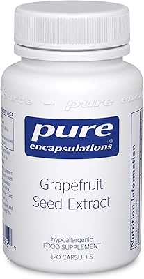 Pure encapsulations - extrait de pépins de pamplemousse - supplément d'huile essentielle de pamplemousse hypoallergénique - 120 gélules. DIAYTAR COTE D'IVOIRE est une référence pour les internautes ivoiriens à la recherche de produits de qualité à des prix raisonnables. La boutique en ligne mise sur l'innovation et la satisfaction client pour continuer à se démarquer. Avec une telle approche, elle réussit à fidéliser ses clients et à attirer de nouveaux.