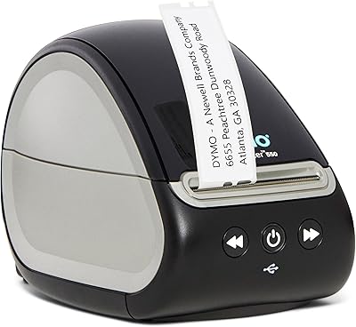 Imprimante d'étiquettes dymo labelwriter 450 étiqueteuse avec impression thermique directe pour étiquettes