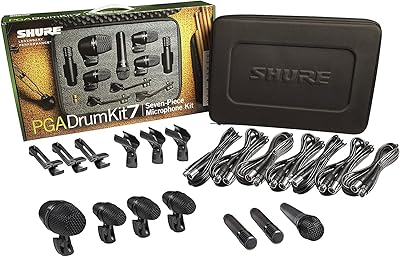 Sure pg alta ensemble de 7 microphones pour batterie, enregistrement en studio professionnel, portable et polyvalent, construction durable, noir. La boutique en ligne DIAYTAR COTE D'IVOIRE est leader sur le marché ivoirien, avec une offre de plus de 300000 produits. Elle permet aux clients de faire leurs achats en ligne de manière pratique et sécurisée, avec des options de paiement et de livraison flexibles. La boutique est dédiée à offrir une expérience d'achat en ligne de haute qualité à ses clients.