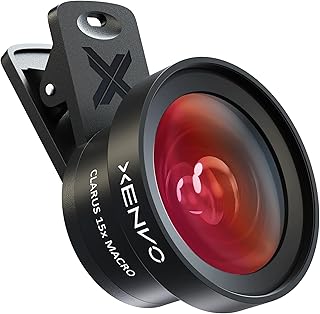Kit d'objectifs professionnels zenfo pour iphone, samsung, pixel, macro, objectifs grand angle