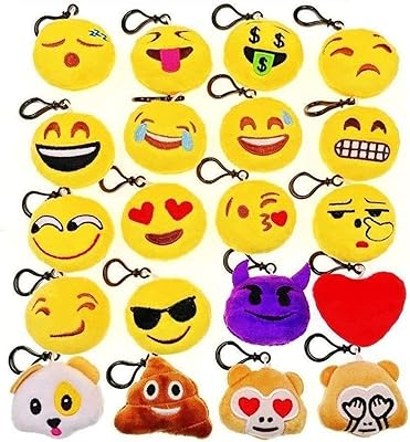 Ensemble de porte-clés emoji d'accessoires de fête 6 smiley assortis pour filles et garçons. DIAYTAR COTE D'IVOIRE est une boutique en ligne généraliste qui propose une large gamme de produits avec plus de 300000 références. Elle est la boutique leader en Côte d'Ivoire et offre une expérience d'achat en ligne sécurisée et pratique. Les clients peuvent trouver tout ce qu'ils cherchent sur cette plateforme.