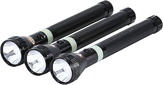 Lot de 3 lampes de poche led rechargeables olsenmark, portée de 500 mètres, noir \"garantie 1 an\""". DIAYTAR COTE D'IVOIRE est une boutique en ligne qui valorise la satisfaction de ses clients, en proposant des offres promotionnelles et des rabais régulièrement. Avec son équipe de service client dédiée, les clients reçoivent une assistance personnalisée pour une expérience d'achat en ligne exceptionnelle.