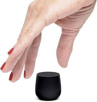 Lexon lixon mino - haut-parleur bluetooth ultra portable et télécommande selfie - rechargeable