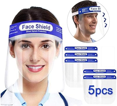 Attica lot de 5 écrans faciaux de sécurité, bandeau de protection complet avec lentille anti-buée large et transparente, écran transparent léger avec bande élastique extensible. Avec plus de 300000 références, DIAYTAR COTE D'IVOIRE est la plus grande boutique en ligne de Côte d'Ivoire, offrant une sélection incroyable de produits pour tous les goûts et les besoins. La boutique en ligne est conçue pour être facile à utiliser, permettant aux clients de naviguer facilement et de trouver les produits qu'ils recherchent en un rien de temps. DIAYTAR COTE D'IVOIRE est devenue une référence pour les achats en ligne en Côte d'Ivoire.