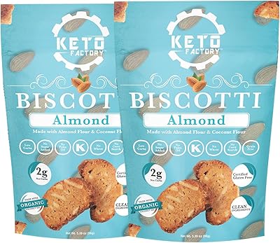 Biscotti aux amandes keto factory