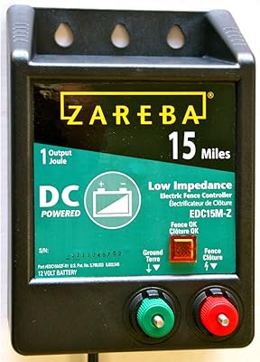 Zariba edc15m-z chargeur de clôture électrique alimenté par batterie à faible résistance de 15 milles, noir. La boutique en ligne DIAYTAR COTE D'IVOIRE est le leader du marché ivoirien en termes de vente en ligne. Elle propose une large gamme de produits, allant des produits alimentaires aux accessoires de mode, en passant par les produits électroniques et les articles de maison. La boutique est réputée pour son service client de haute qualité et sa politique de retour flexible.