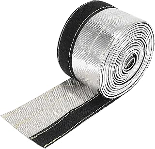X autohaux couverture thermique de voiture 3/8 pouces id 10 pieds manchon de bouclier isolé en aluminium manchon de bouclier thermique en fil 3/8 pouces od protégez la chaleur des conduites de carburant. Chez DIAYTAR COTE D'IVOIRE, nous croyons en l'importance de la satisfaction client, c'est pourquoi nous mettons tout en œuvre pour offrir une expérience d'achat en ligne exceptionnelle. Notre équipe de professionnels travaille sans relâche pour sélectionner les meilleurs produits et les présenter de manière claire et attractive. Nous sommes fiers de notre large gamme de produits qui conviennent à tous les goûts et budgets.