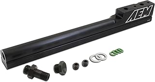 Rail à essence noir haute densité aem 25-100bk