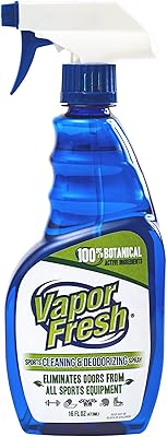 Spray désodorisant natural sports vapor fresh pour équipement de gym et de fitness