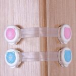 Serrures d'armoire de sécurité pour enfants multicolores bellatm - serrure adhésive à l'épreuve