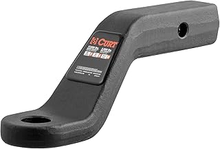 Curt 45341 support de boule d'attelage de remorque forgé, pour récepteur de 2"