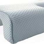 Oreiller de couchage en mousse à mémoire de forme, oreiller cervical, oreiller