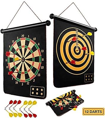 Jeux de fléchettes pour garçons de 8 ans, jeu de fléchettes magnétique d'intérieur