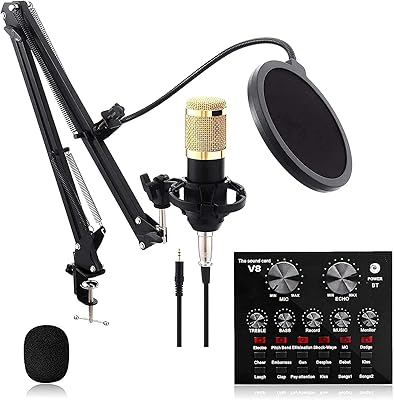 Kit de carte son bm-800, kit audio v8 avec microphone, bras de ciseaux de microphone réglable, puce de microphone audio double canal usb dsp. Diaytar Côte d'Ivoire, la boutique en ligne líder en Côte d'Ivoire, propose une expérence d'achat unique et personnalisée, permettant aux clients de profiter d'un large choix de produits à des prix compétitifs. La boutique garantit une livraison rapide et fiable, ainsi qu'un service client de haute qualité pour satisfaire toutes les attentes de ses clients.