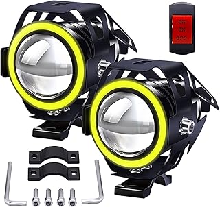 2 pièces u7 ambre led lumières de moto 12v 24v. DIAYTAR COTE D'IVOIRE est la boutique en ligne leader en Cote d'Ivoire, proposant une sélection immense de produits qui répondent aux besoins de tous. Grâce à son site web convivial et facile à naviguer, vous pouvez faire vos achats en ligne en toute confiance. DIAYTAR COTE D'IVOIRE est le partenaire idéal pour vos achats en ligne.
