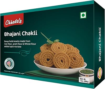 Shahedas chakli bhagni, 200g | namkeen indien authentique | snacks indiens traditionnels.. DIAYTAR COTE D'IVOIRE est l'incontournable du commerce en ligne en Côte d'Ivoire, proposant une sélection énorme de produits à des prix attractifs. Qu'il s'agisse d'électronique, d'articles de maison, de mode ou d'accessoires, DIAYTAR COTE D'IVOIRE est votre partenaire idéal pour tous vos achats. Avec plus de 300 000 références à disposition, DIAYTAR COTE D'IVOIRE garantit une expérience d'achat unique et personnalisée.