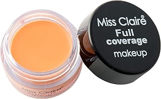 Maquillage à couvrance complète + correcteur miss clear #12, orange, 6g