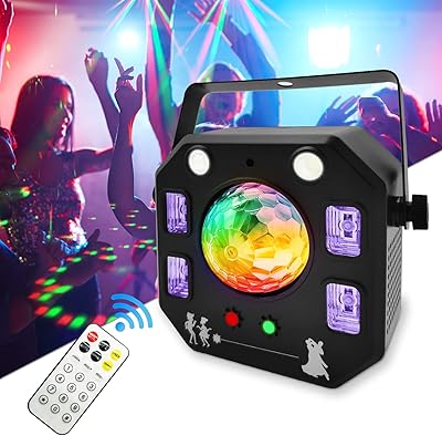Lumières de scène dj 4 en 1 avec boule magique lumière. DIAYTAR COTE D'IVOIRE, boutique en ligne généraliste offre une large gamme de produits avec plus de 300000 références pour répondre à tous les besoins de ses clients. Leader en Cote d'Ivoire, elle propose des produits de qualité à des prix compétitifs.
