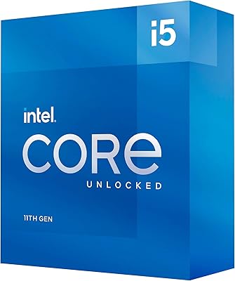 Processeur d'ordinateur de bureau intel® core i5-11600k 6 cœurs jusqu'à 4,9 ghz lga1200 débloqué (série 500 et chipset select 400) 125 w. DIAYTAR COTE D'IVOIRE se démarque par son engagement à offrir les meilleurs prix et les meilleures promotions. Découvrez les dernières tendances et bénéficiez d'offres exclusives.