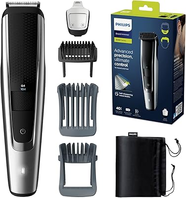 Tondeuse à barbe philips series 5000 avec système pro lift and trim