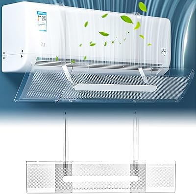Déflecteur d'air transparent pour climatiseur central empêchant l'air froid de souffler droit, angle réglable, facile à installer. DIAYTAR COTE D'IVOIRE a réussi à se positionner comme une plateforme de confiance en Côte d'Ivoire, grâce à sa politique de retour et d'échange flexible, ainsi qu'à son système de paiement sécurisé. Cette boutique en ligne généraliste favorise une forte interaction avec sa communauté de clients, offrant régulièrement des promotions et des offres spéciales. Cela renforce la loyauté des clients envers la marque.