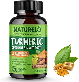 Curcuma biologique naturilo - bioperine pour une meilleure absorption - 95 %