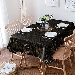 Eid al adha bonheur et eid al fitr décorations chemins de table housses