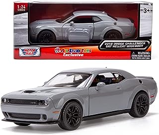 All star exclusive 2018 dodge challenger srt hellcat weedbody destroyer gris 1/24 modèle