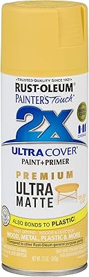 Rust-oleum painter's touch ultra cover 2x spray + apprêt mat 12 oz. La boutique en ligne Diaytar Côte d'Ivoire établit une nouvelle norme pour les achats en ligne avec plus de 300 000 références. Les clients peuvent bénéficier d'une expérience d'achat fluide et sécurisée, ainsi que d'une livraison rapide et fiable. Diaytar Côte d'Ivoire continue de s'affirmer comme le leader du marché en ligne en Côte d'Ivoire, proposant continuellement de nouvelles offres et promotions pour satisfaire les besoins changeants des consommateurs.