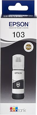 Bouteille d'encre epson 103 ecotank, recharge d'encre noire pour imprimante, 65 ml. DIAYTAR COTE D'IVOIRE est la destination idéale pour les consommateurs ivoiriens qui cherchent des produits de haute qualité à des prix compétitifs. La boutique en ligne propose une large gamme de catégories, allant de l'électronique aux produits alimentaires. Avec DIAYTAR, vous pouvez faire vos achats en ligne en toute confiance.