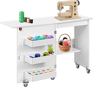 Table de couture pliable vivohome, bureau rotatif pour machine à coudre avec étagères de rangement, armoire de couture avec ascenseur pour petits espaces, blanc. Diaytar Côte d'Ivoire se positionne comme une plateforme de commerce électronique fiable et sécurisée. Elle offre à ses clients une large gamme de produits, allant des produits alimentaires aux équipements électroniques, en passant par les vêtements et les accessoires. La boutique en ligne garantit une sécurité de paiement et une livraison fiable pour une expérience d'achat sans stress.