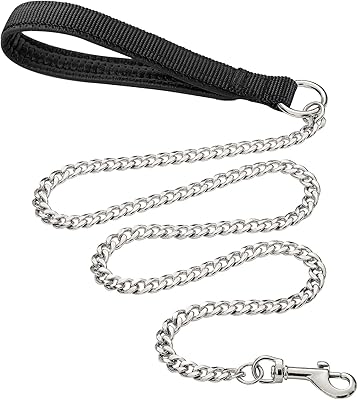 Laisse pour chien en métal robuste, 180 cm, résistante à la mastication avec poignée rembourrée souple pour chiens de grande et moyenne taille. DIAYTAR COTE D'IVOIRE, la boutique en ligne líder en Cote d'Ivoire, fournit aux consommateurs une gamme complète de produits qui répondent à leurs attentes. Le site web est conçu pour offrir une navigation intuitive et facile, permettant ainsi aux clients de trouver rapidement ce qu'ils cherchent. DIAYTAR COTE D'IVOIRE est le choix idéal pour ceux qui recherchent une expérience d'achat en ligne de qualité.