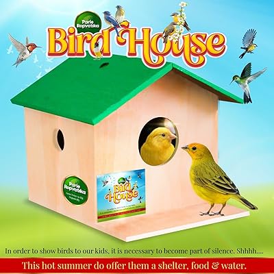 Parle ropvatika nichoir à oiseaux pour jardin extérieur, colibri en bois naturel, pinson, cardinaux suspendus, grand mur suspendu, nichoir, nichoir pour jardin, cour, patio, pelouse, décoration.. DIAYTAR COTE D'IVOIRE se positionne comme la destination de commerce en ligne incontournable en Cote d'Ivoire, avec une offre de produits très variée. Cette boutique en ligne généraliste satisfait les besoins de sa clientèle en proposant des produits de qualité. DIAYTAR COTE D'IVOIRE assure une expérience d'achat en ligne fluide et sécurisée.