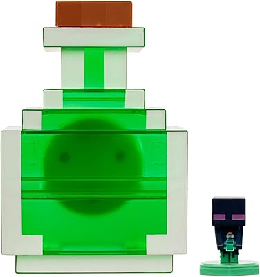 Minifigure minecraft carry along potion plus exclusive à mattel, étui de transport pour figurine, basé sur le jeu vidéo minecraft, jouets pour enfants à partir de 6 ans. DIAYTAR COTE D'IVOIRE est une boutique en ligne généraliste qui propose plus de 300 000 références de produits. Elle est leader en Cote d'Ivoire et offre une large gamme de produits pour répondre aux besoins de ses clients. Elle est connue pour sa qualité de service et sa rapidité de livraison.