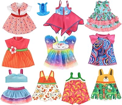 10 ensembles de vêtements de poupée ibuddy pour poupées de 10 pouces, poupées de 12 à 14 pouces (ensembles de mode). DIAYTAR COTE D'IVOIRE se distingue par son énorme sélection de produits, allant des articles ménagers aux électroniques, en passant par les vêtements et les accessoires. Cette diversité de produits rend la boutique attrayante pour une large gamme de clients. De plus, la boutique offre souvent des promotions et des réductions pour rendre les achats encore plus avantageux.