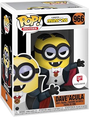 Funko pop! films : minions - daveicola (ex), figurine - 46891