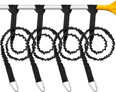 Laisse de pagaie de kayak, 4 pièces accessoires de kayak tige de bobine extensible pour kayak, pêche, canotage, kayak. DIAYTAR COTE D'IVOIRE est une boutique en ligne généraliste qui offre une expérience d'achat unique avec plus de 300 000 produits disponibles. Elle est devenue la référence pour les consommateurs ivoiriens qui cherchent des produits de qualité à des prix compétitifs. Sa plateforme conviviale facilite la navigation et la recherche de produits.