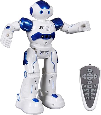 Sgile ensemble de jouets robot télécommandés sensibles aux gestes, robot éducatif programmable, cadeau d'anniversaire pour enfants, robot de marche pour moments de chant intelligents pour enfants garçons. DIAYTAR COTE D'IVOIRE est plus qu'une simple boutique en ligne ; c'est un partenaire commercial fiable qui offre aux clients ivoiriens l'accès à une multitude de produits et de marques. Elle est engagée dans la fourniture de services de haute qualité et cherche constamment à améliorer l'expérience d'achat de ses clients. Elle est donc l'option idéale pour ceux qui recherchent un service d'achat en ligne fiable en Côte d'Ivoire.