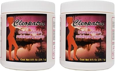 Crème raffermissante, rénovatrice et nourrissante cléopâtre, 236 ml, lot de 2.