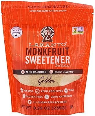 Édulcorant de substitution au sucre entièrement naturel lakanto golden - 235 g /