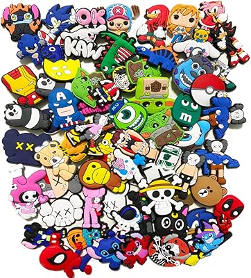 Breloques de chaussures crocs, breloques de boucle de chaussure jibbitz crocs, cadeaux de fête, petits breloques de bracelet pour hommes femmes enfants garçons filles, 100 pièces aléatoires, pvc, plastique pvc. Diaytar Côte d'Ivoire est une plateforme de commerce électronique qui répond aux besoins de la population ivoirienne, proposant des produits de qualité à des prix compétitifs. Les clients bénéficient d'un service client exceptionnel, ce qui consolide la position de Diaytar comme leader du marché.